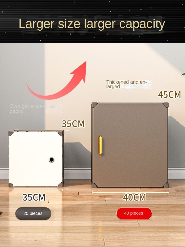 Simple Cube Storage Wardrobe - Casatrail.com