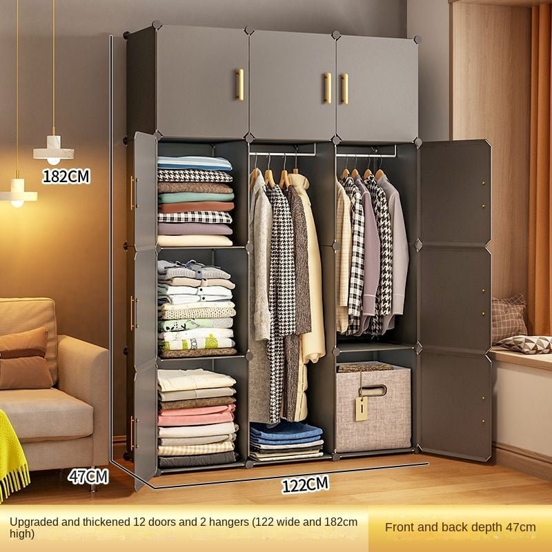 Simple Cube Storage Wardrobe - Casatrail.com