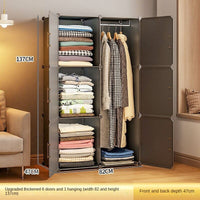 Thumbnail for Simple Cube Storage Wardrobe - Casatrail.com