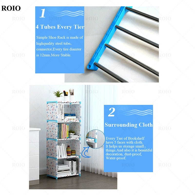 Simple Easy Assembly Children's Bookshelf - Casatrail.com