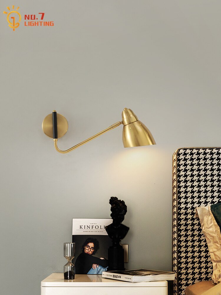 Simple Rotatable Wall Lamp LED E27 for Reading - Casatrail.com