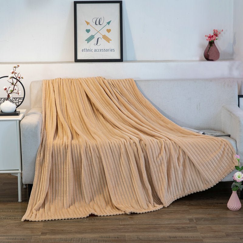 Single Layer Lazy Fleece Blanket - Casatrail.com