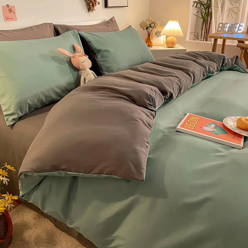 Skin - friendly Quilt Cover Simple Style Bed Linen - Casatrail.com