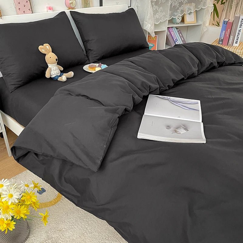 Skin - friendly Quilt Cover Simple Style Bed Linen - Casatrail.com