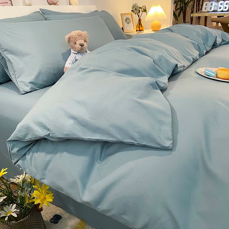 Skin - friendly Quilt Cover Simple Style Bed Linen - Casatrail.com