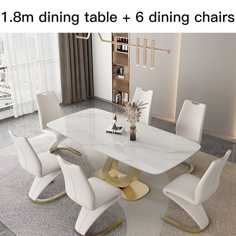 Slate Kitchen Table Chairs Combination - Casatrail.com