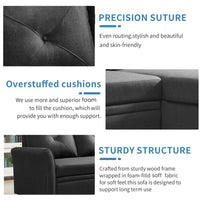 Thumbnail for Small L - shaped Sectional Sofa - Casatrail.com