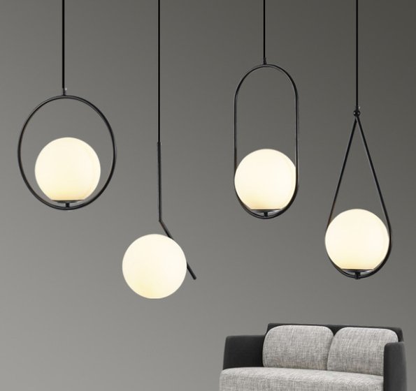Small Modern Chandelier Hanging Lights - Casatrail.com