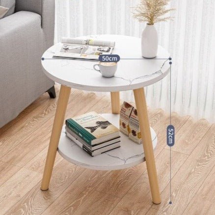 Small Round Living Room Side Table - Casatrail.com