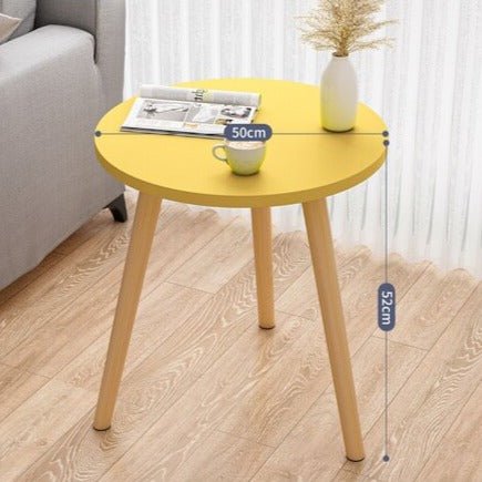 Small Round Living Room Side Table - Casatrail.com