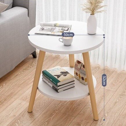 Small Round Living Room Side Table - Casatrail.com