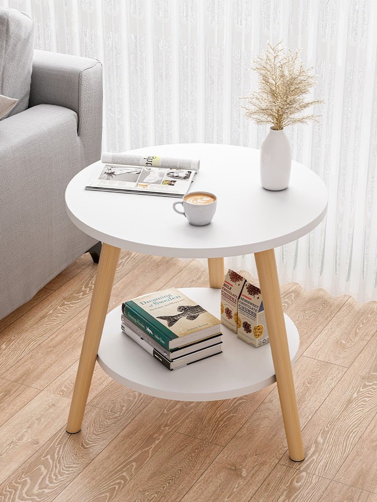 Small Round Living Room Side Table - Casatrail.com