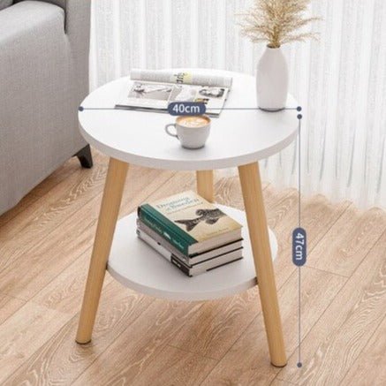 Small Round Living Room Side Table - Casatrail.com