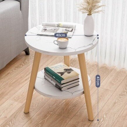 Small Round Living Room Side Table - Casatrail.com