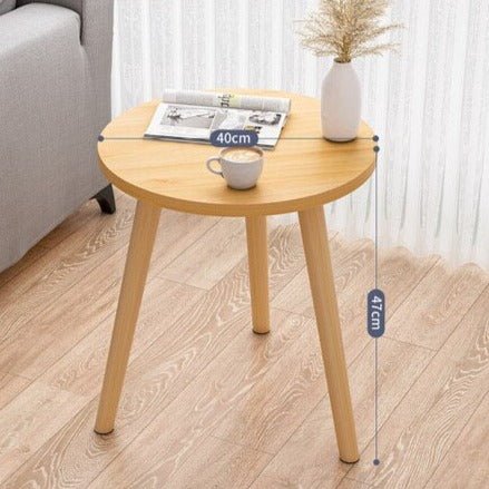 Small Round Living Room Side Table - Casatrail.com