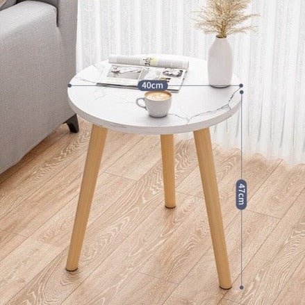 Small Round Living Room Side Table - Casatrail.com