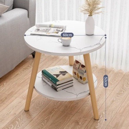 Small Round Living Room Side Table - Casatrail.com