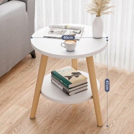 Small Round Living Room Side Table - Casatrail.com