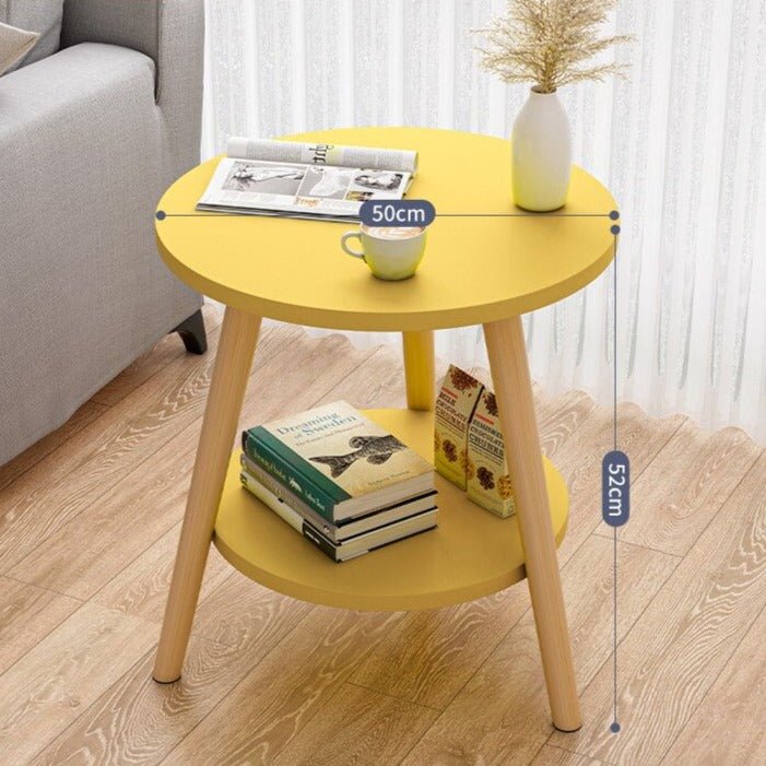 Small Round Living Room Side Table - Casatrail.com