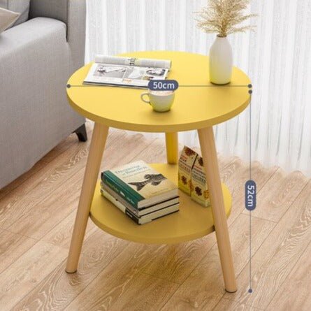 Small Round Living Room Side Table - Casatrail.com