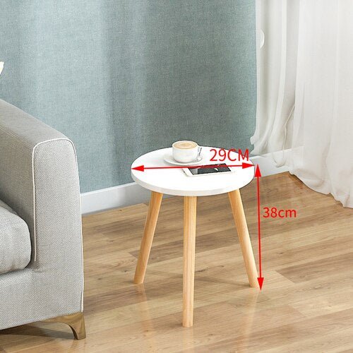 Small Round Living Room Side Table - Casatrail.com