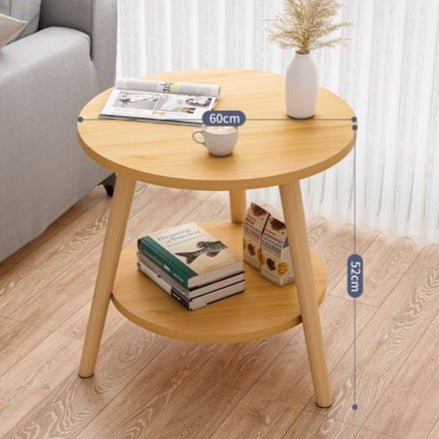 Small Round Living Room Side Table - Casatrail.com