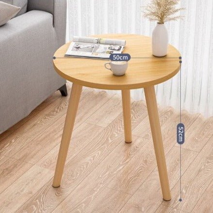 Small Round Living Room Side Table - Casatrail.com