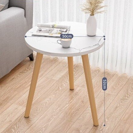 Small Round Living Room Side Table - Casatrail.com