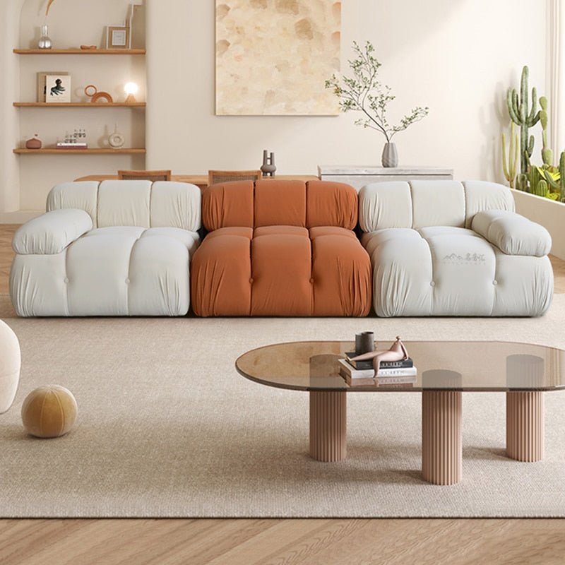 Sofa Bed with Wood Legs - Casatrail.com