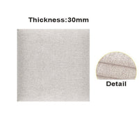 Thumbnail for Soft Bag Bed Headboards with Anti - Collision Self - Adhesive Decor Stickers - Casatrail.com