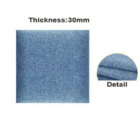 Thumbnail for Soft Bag Bed Headboards with Anti - Collision Self - Adhesive Decor Stickers - Casatrail.com