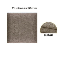 Thumbnail for Soft Bag Bed Headboards with Anti - Collision Self - Adhesive Decor Stickers - Casatrail.com