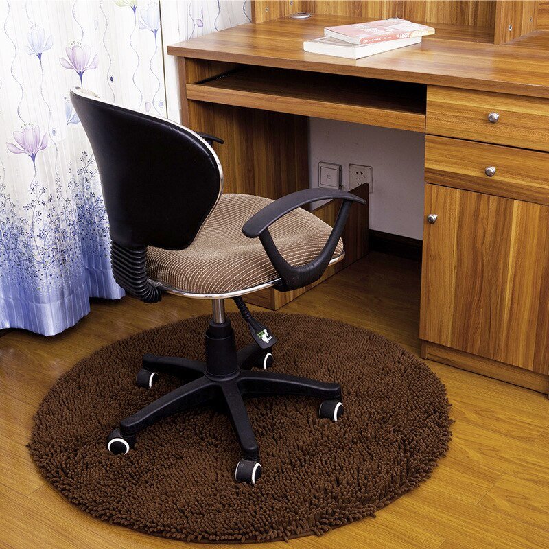 Soft Bathroom Carpet Anti - Slip Floor Mat Circular Rug - Casatrail.com