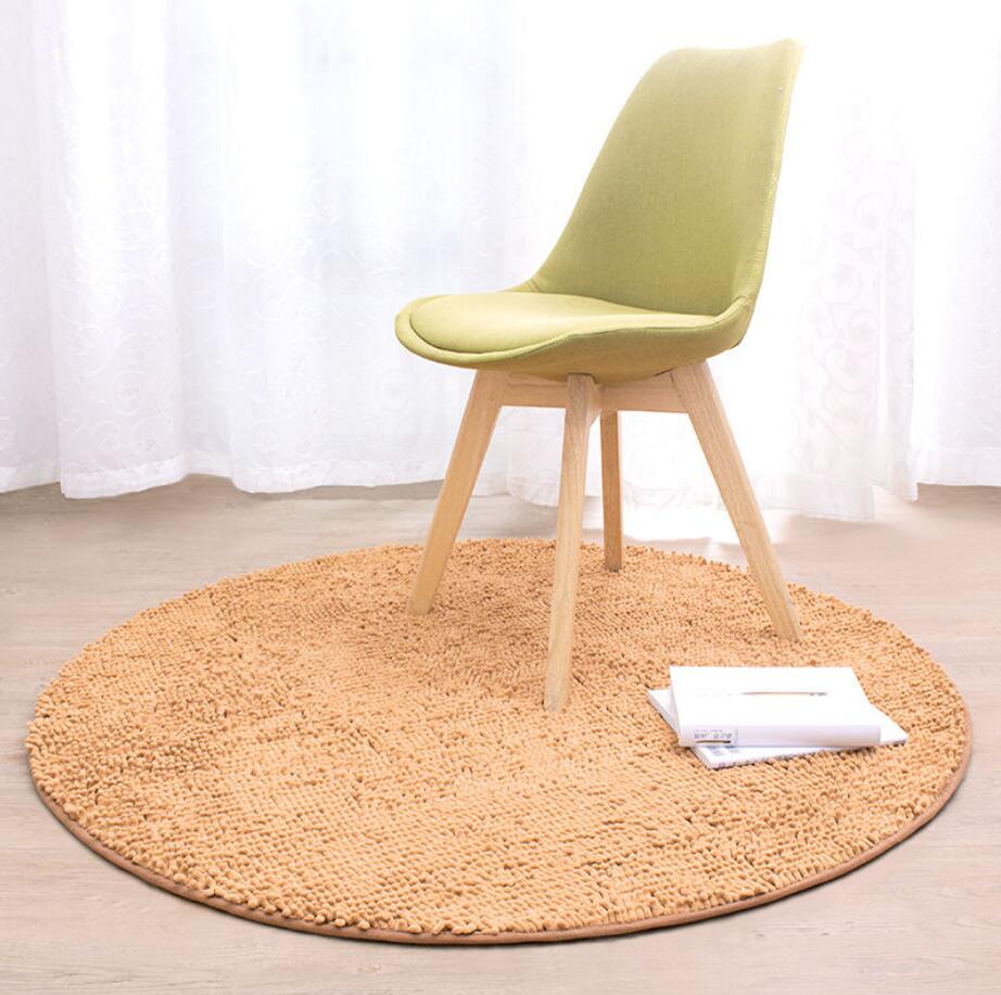 Soft Bathroom Carpet Anti - Slip Floor Mat Circular Rug - Casatrail.com