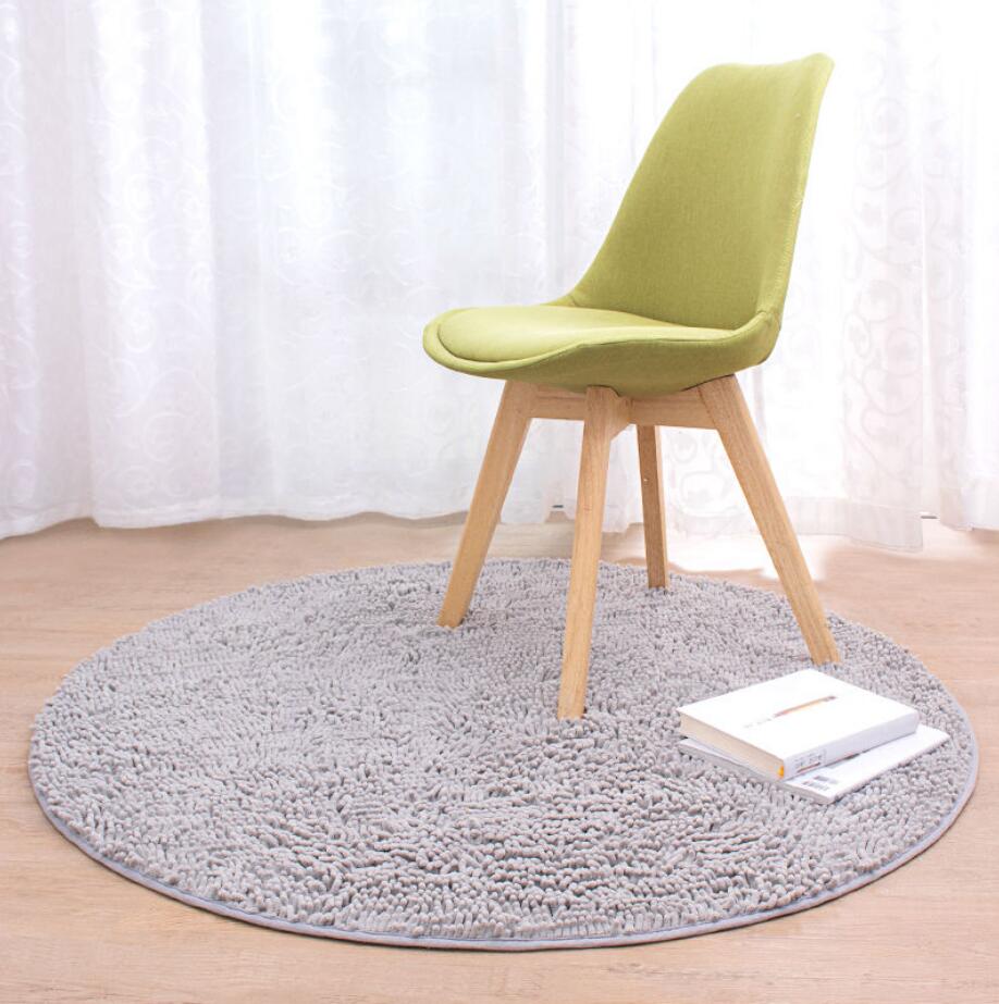 Soft Bathroom Carpet Anti - Slip Floor Mat Circular Rug - Casatrail.com