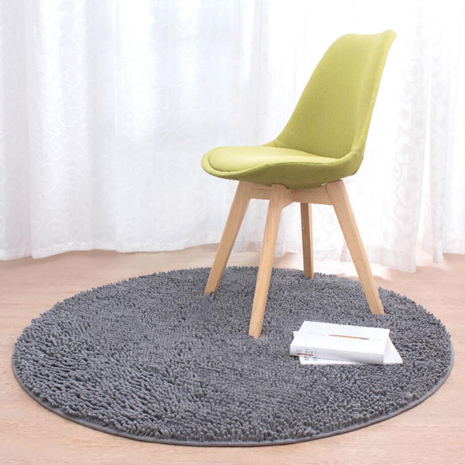 Soft Bathroom Carpet Anti - Slip Floor Mat Circular Rug - Casatrail.com