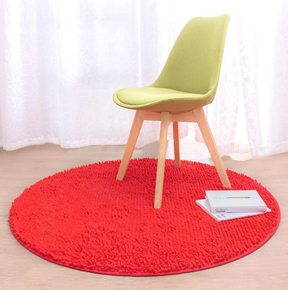 Soft Bathroom Carpet Anti - Slip Floor Mat Circular Rug - Casatrail.com