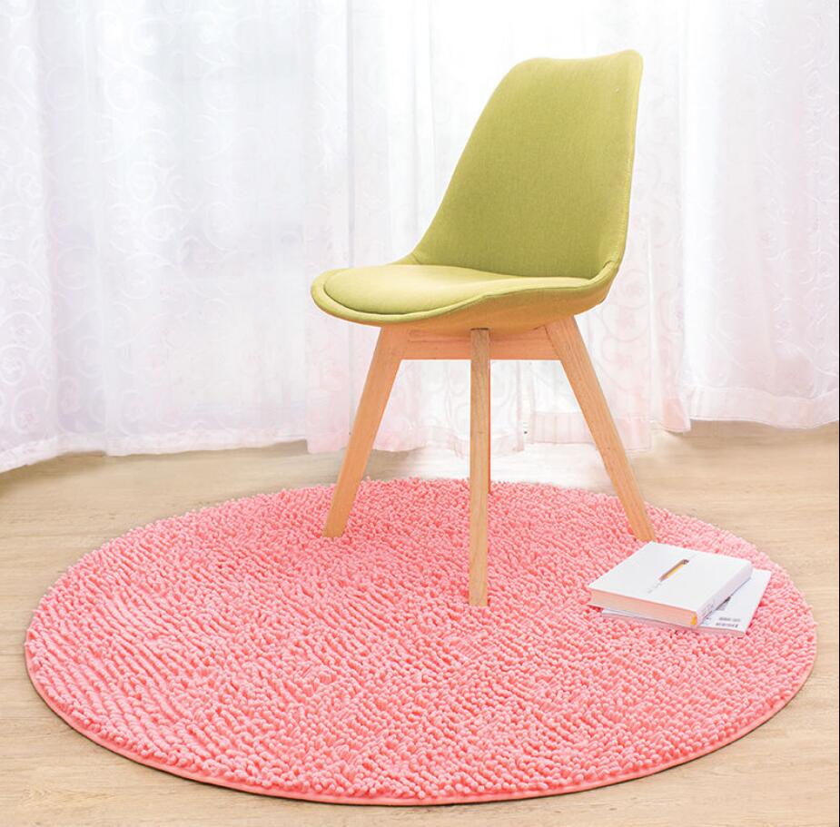 Soft Bathroom Carpet Anti - Slip Floor Mat Circular Rug - Casatrail.com