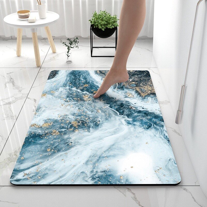 Soft Diatomaceous Earth Bathroom Rug - Casatrail.com