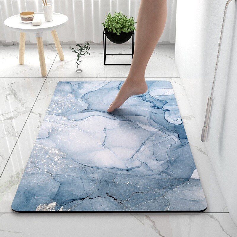 Soft Diatomaceous Earth Bathroom Rug - Casatrail.com