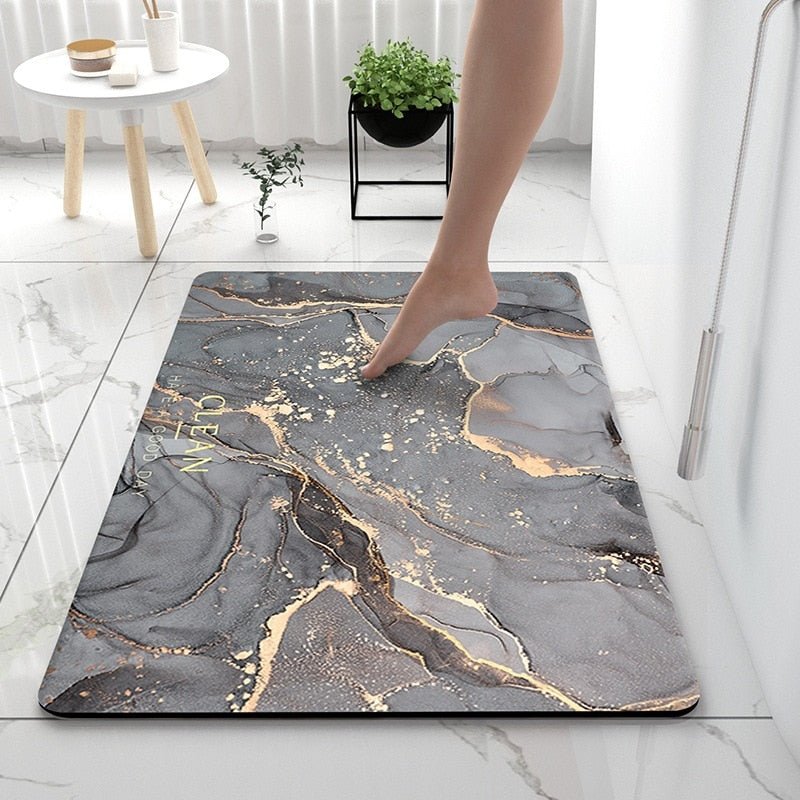 Soft Diatomaceous Earth Bathroom Rug - Casatrail.com