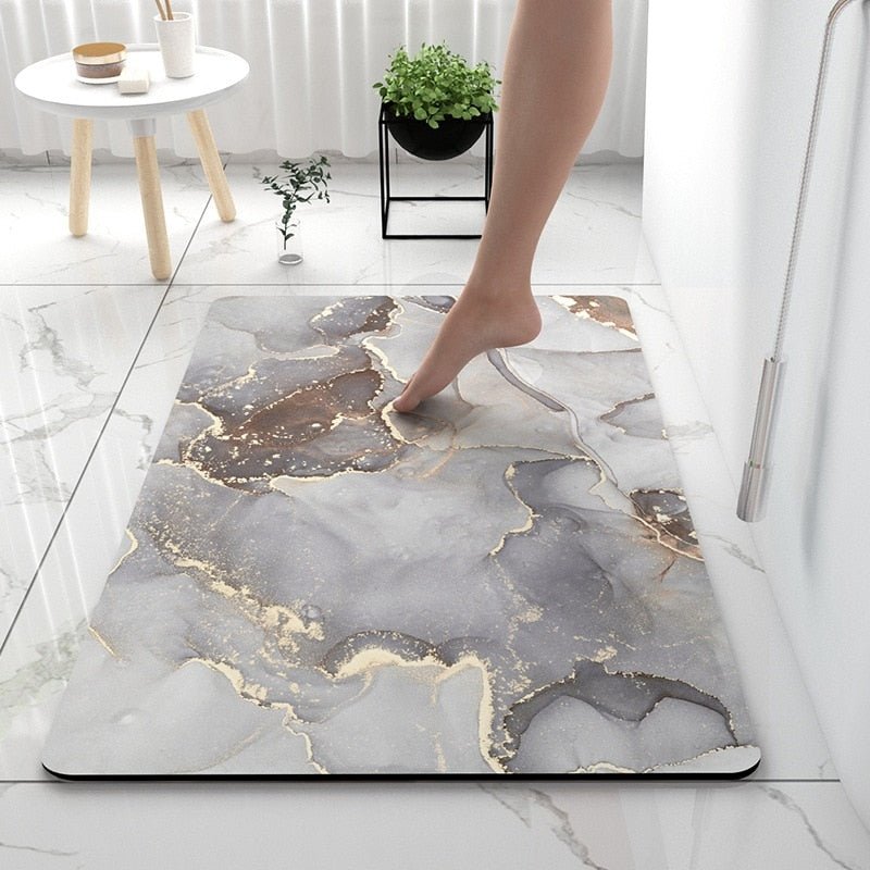 Soft Diatomaceous Earth Bathroom Rug - Casatrail.com