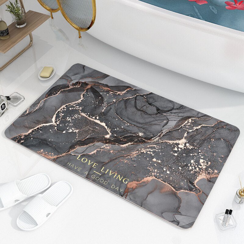 Soft Diatomaceous Earth Bathroom Rug - Casatrail.com