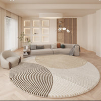 Thumbnail for Soft Imitation Cashmere Round Carpet for Living Room - Casatrail.com