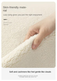 Thumbnail for Soft Imitation Cashmere Round Carpet for Living Room - Casatrail.com