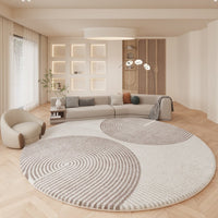 Thumbnail for Soft Imitation Cashmere Round Carpet for Living Room - Casatrail.com