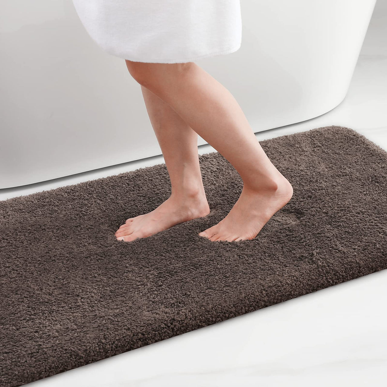 Soft Plush Bathroom Rug Absorbent and Quick Dry - Casatrail.com