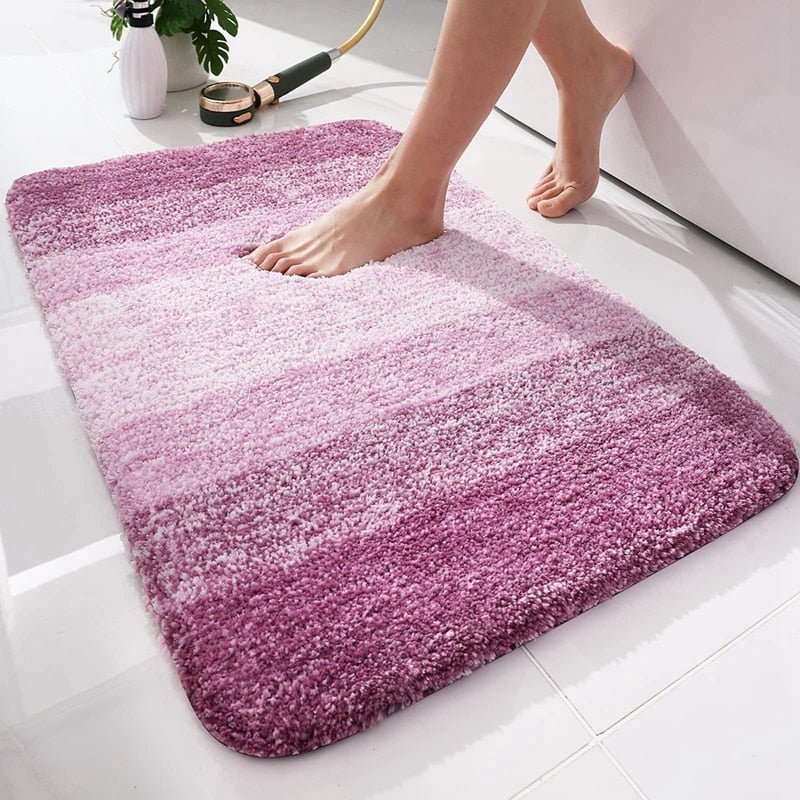 Soft Plush Bathroom Rug Absorbent and Quick Dry - Casatrail.com