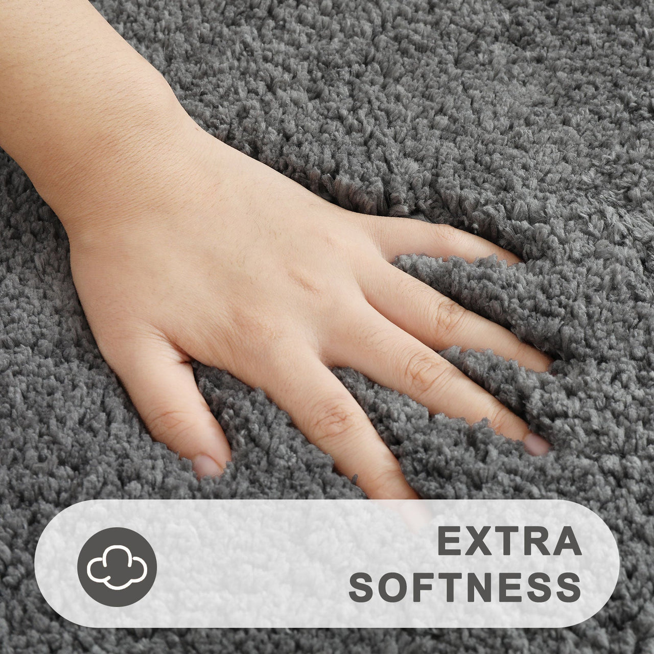 Soft Plush Bathroom Rug Absorbent and Quick Dry - Casatrail.com