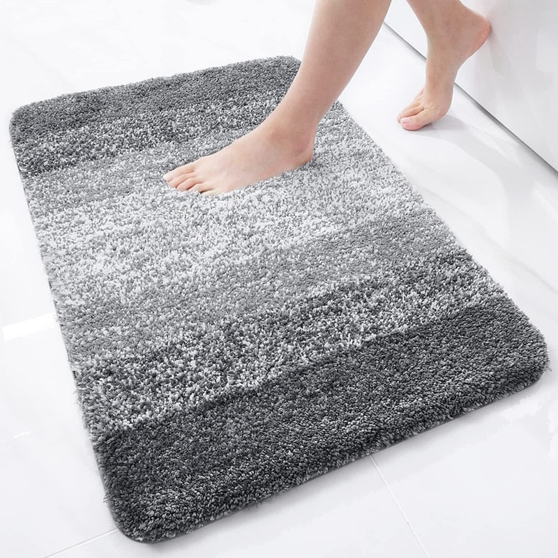 Soft Plush Bathroom Rug Absorbent and Quick Dry - Casatrail.com